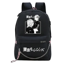 Tokyo Revengers Anime Women Backpacks Ladies Backpack Tokyo Revengers School Bags Girls Retro School Backpack Tokyo Revengers