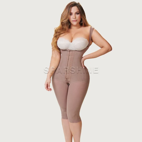 Imagen 2 del producto Pantalones de compresión triangulares de tacto suave, ropa moldeadora, faja Powernet, pantalones cortos con Control de barriga y levantamiento de glúteos