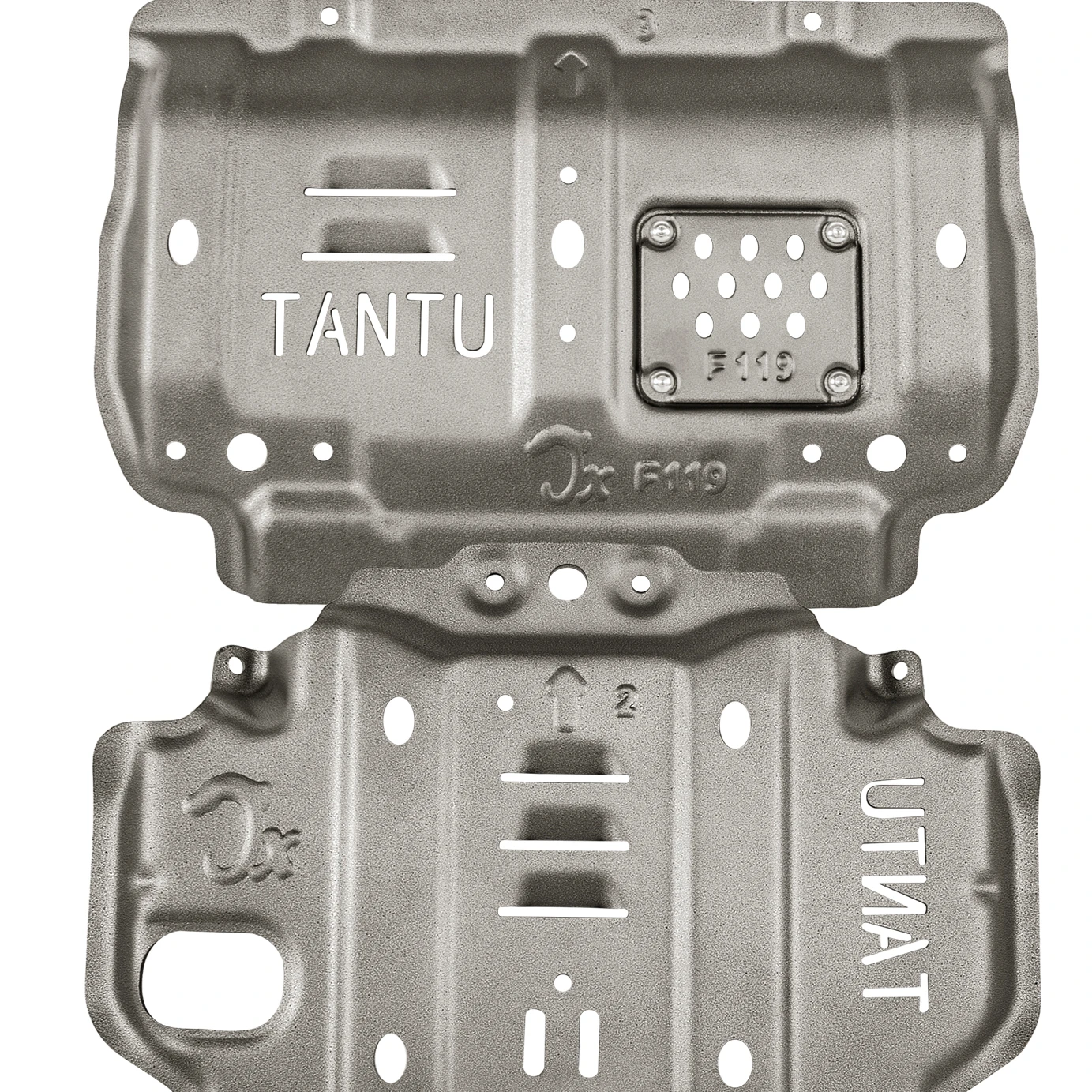 

Factory Direct Hot Sale Front Engine Base Skid Plate Engine Gearbox Guard Car Chassis Protection for 18 Toyota Tundra