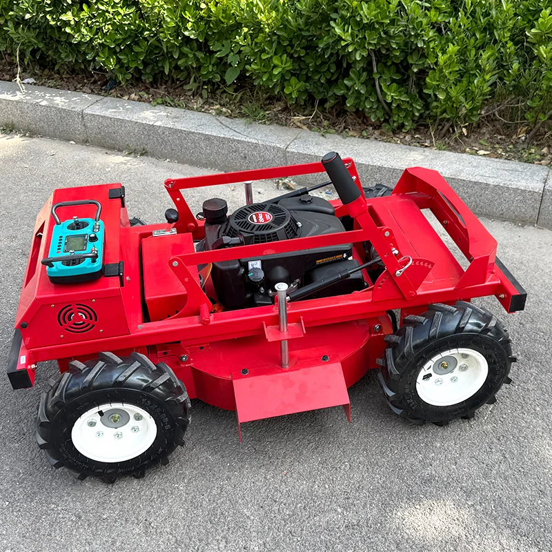 Customised All Terrain Remote Control Lawn Mower 4WD 4 Stroke Weeder Robot Garden Lawn Tractor EPA CE Approved