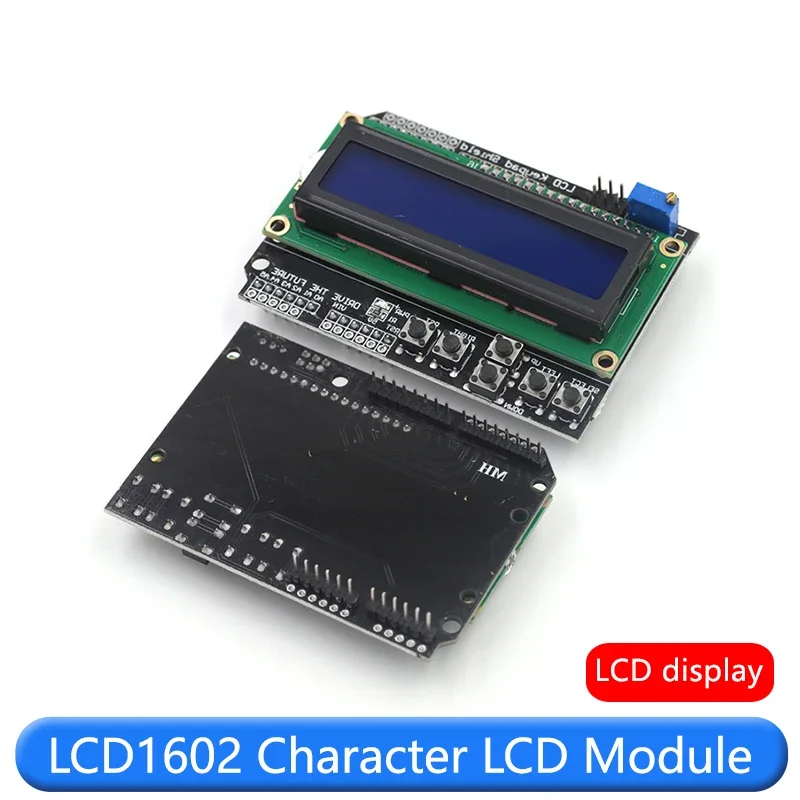LCD1602 문자 LCD 화면 입력 출력 확장 보드 키패드 실드 R3과 호환 가능