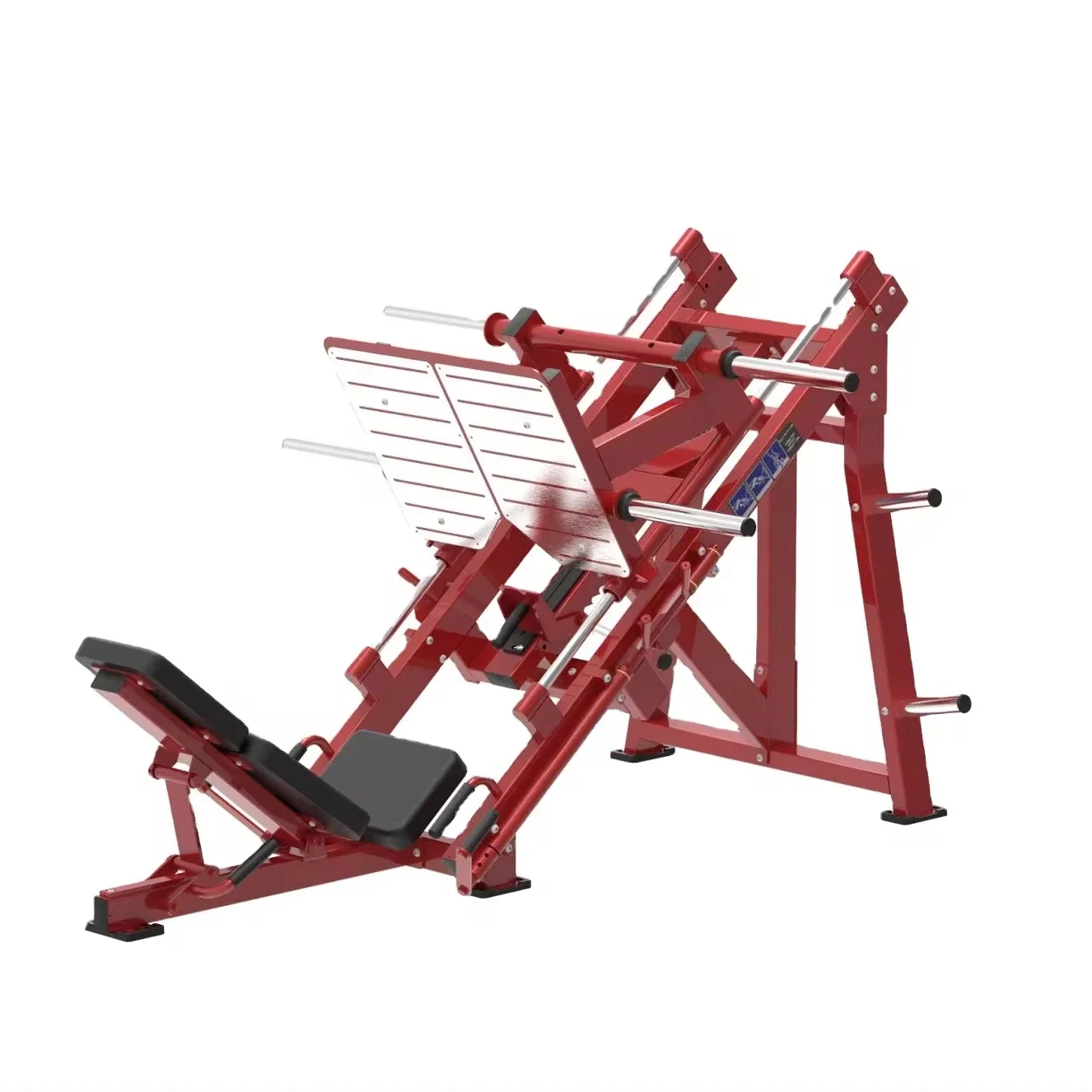 

Leg Press/Squats Machine Commercial Gym Smith Fitness Machine Classic Red Color 45 Degree