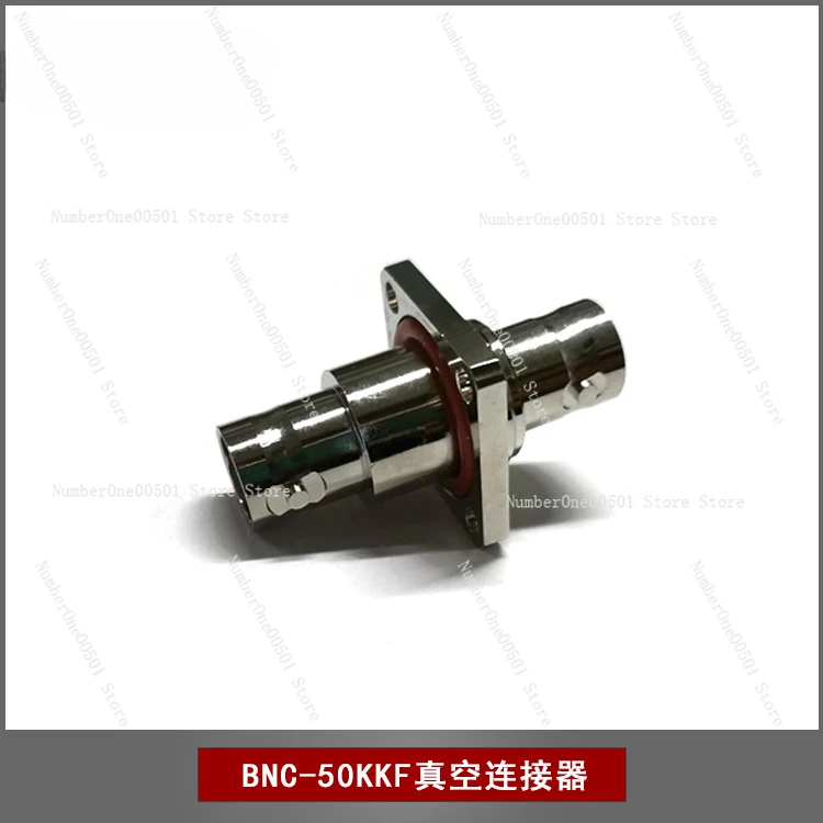 

BNC-50KKF/High vacuum gas seal electrical connector/BNC connector female male with flange fixing plate