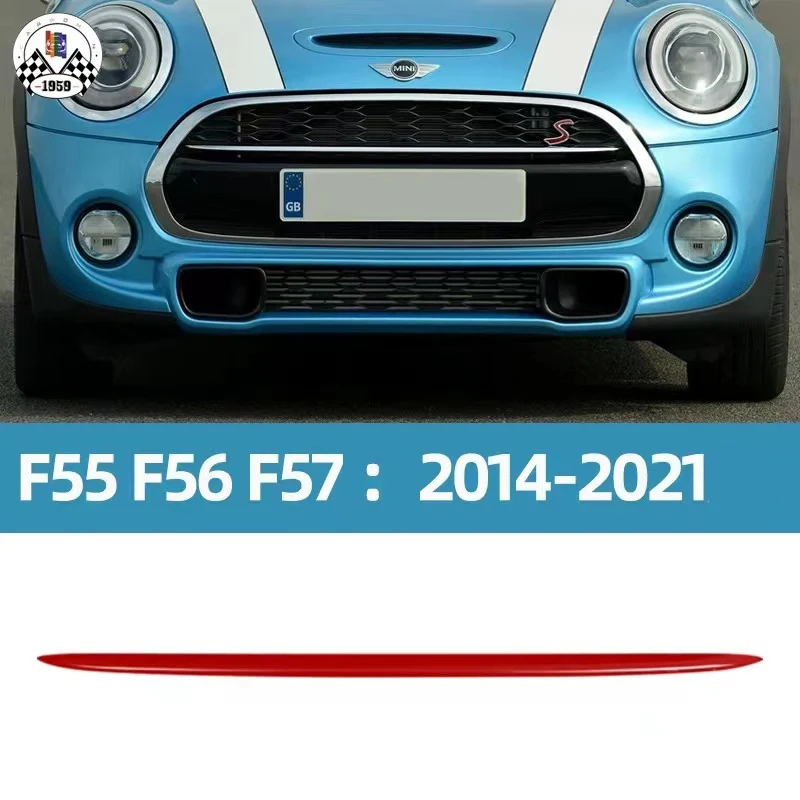 

Brand New ABS Plastic UV Protected Mini Ray Style Front Grill Cover For mini cooper S F55 F56 F57 (1PCS/SET)