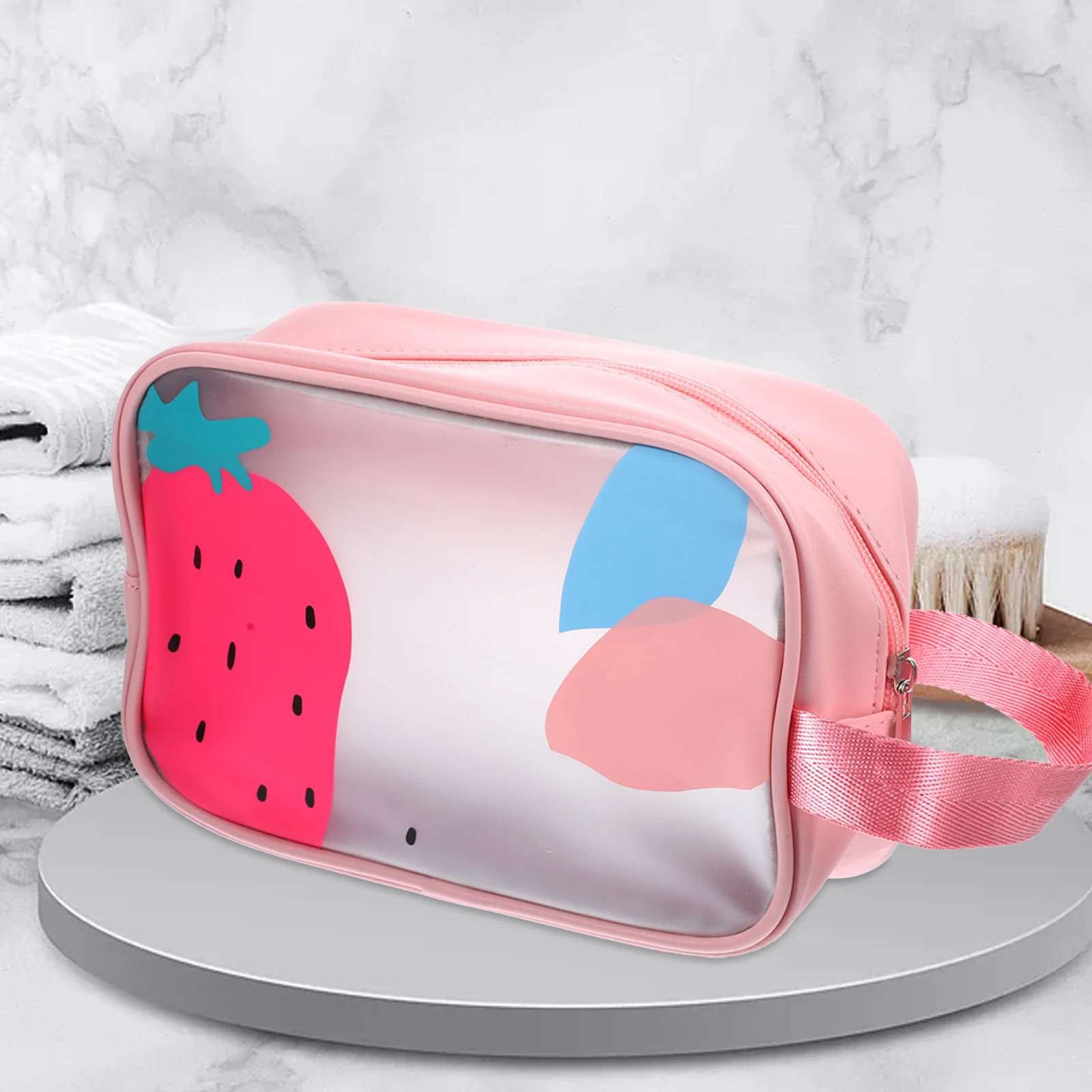 

Водонепроницаемая сумка для туалетных принадлежностей, большой прозрачный органайзер для макияжа, портативная дорожная сумка, отдельная сумка для сухого и влажного спорта для женщин, тренажерный зал, плавание