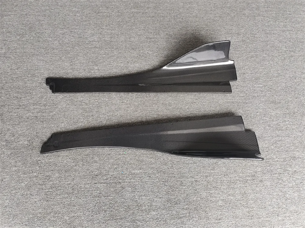 

V Style Carbon Fiber Side Skirts for McLaren 720S V Style Body Kit Car Side Extensions High Quality Auto Accessories