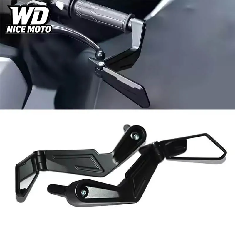 AliExpress NONE Motorcycle Handlebar Mirror Rear View Motorcycle Brake Clutch Protection Lever Side View Mirror Electric Scooter Cycling