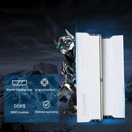 새로운! DIMM 데스크탑 메모리 지지대, DDR5 마더보드, 16GB 램, 4800MHz, 1.1V, CL40