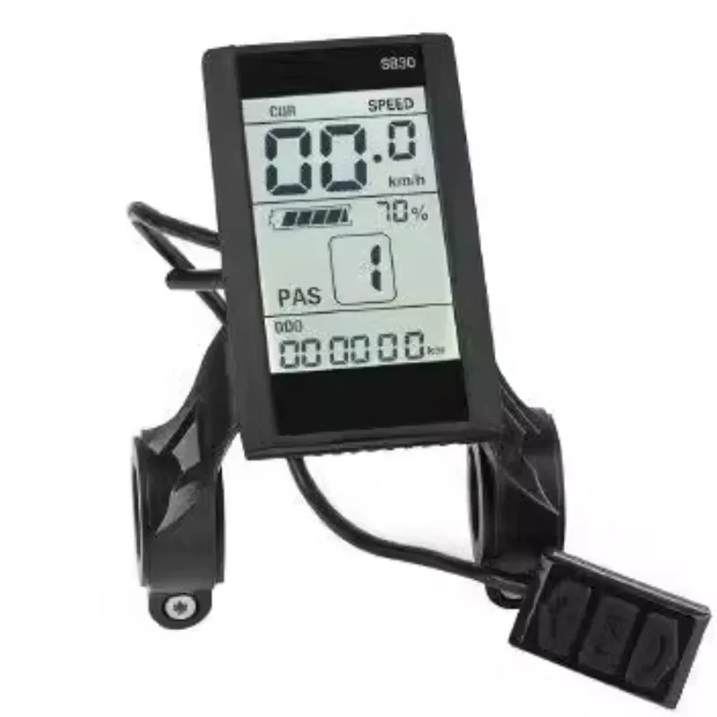 

24V-72V electric bicycle intelligent LCD meter speed display large LCD screen