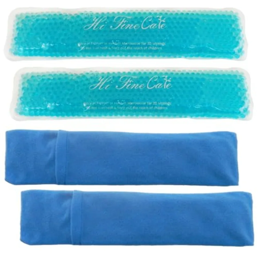 

Perineal Cooling Pad for Postpartum Recovery, Extra Durable Gel Cold Packs for Hemorrhoids and C-Section Relief, 2 Reusable Ice