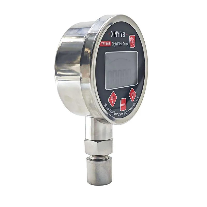 OEM YW-100B  High-Precision 0.05% Digital Pressure Gauge With 5-Digit Display And Data Storage