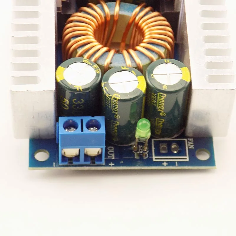 Verstelbare Step-down Module Lage Rimpel DC-DC 12A 100W 95% Efficiënte Autolader Voedingsmodule C1