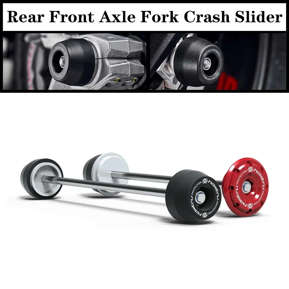 

For MV Agusta Brutale 800 RR RC / RR LH44 2016-2023 Motorcycle Front And Rear Wheel Axle Fork Crash Protector Accessories