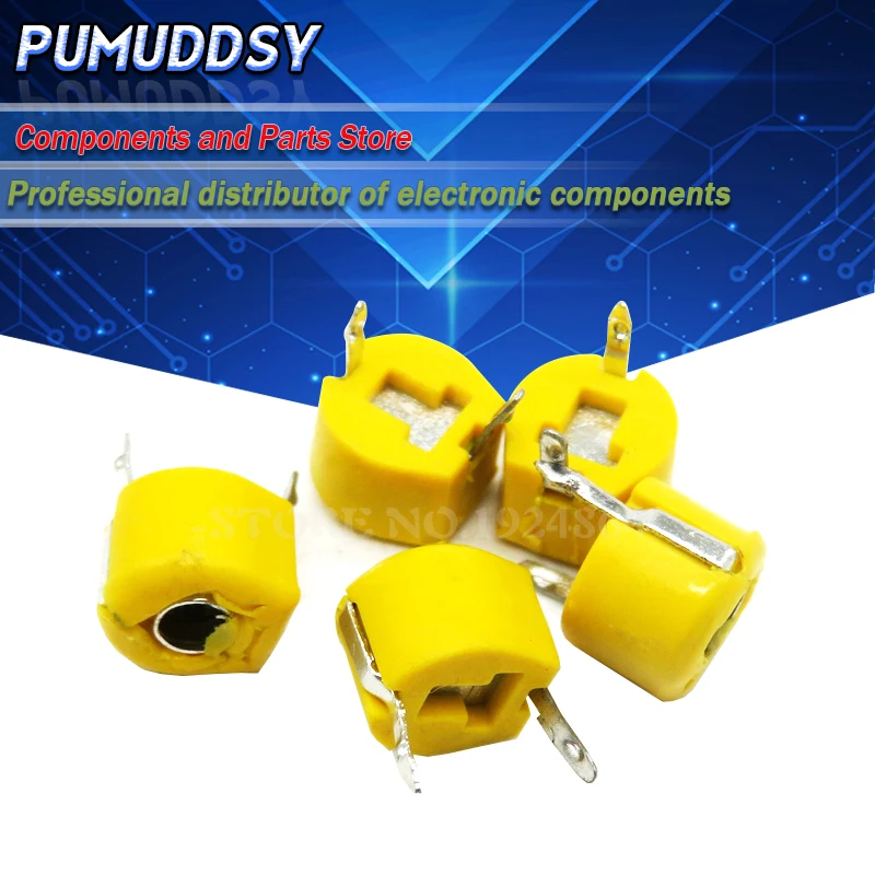 

20 шт. 40P 40 ПФ 6 мм фотоэлемент JML06 DIP триммер Регулируемый конденсатор