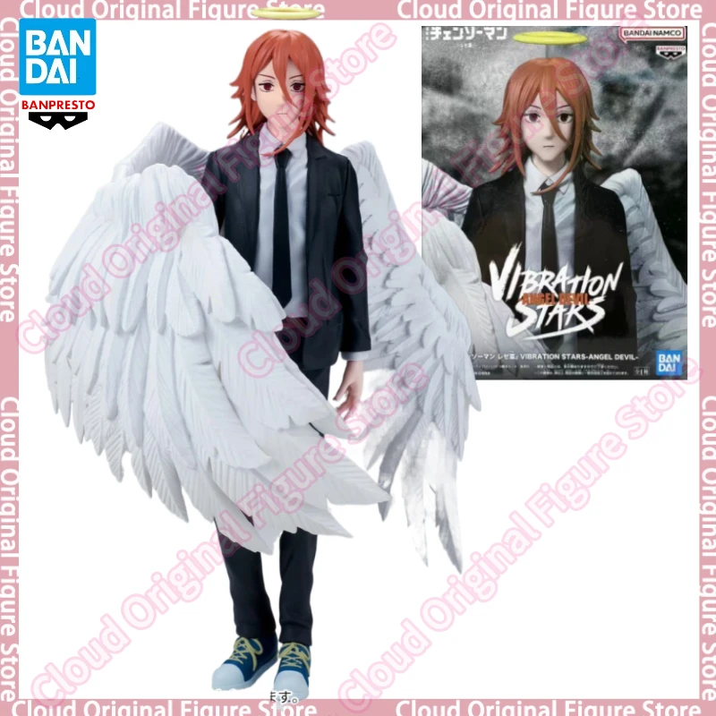 In Stock 100% Original Bandai BANPRESTO VIBRATION STARS Chainsaw Man Angel Devil Anime Figures Collectible Model Toys