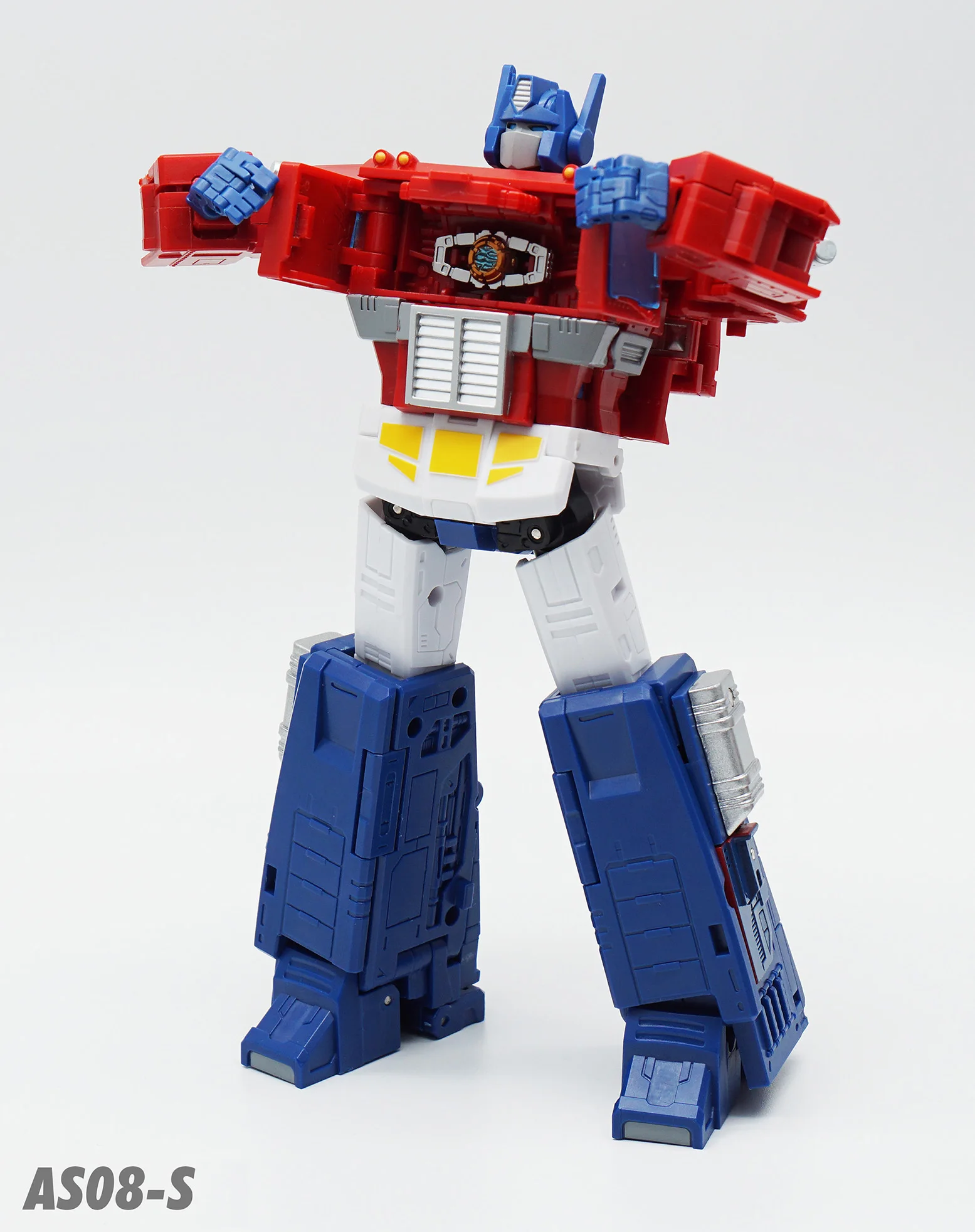 Nieuwe Versie Transformatie ALS SPEELGOED AS-08S AS08S C-niveau Commander KO SS86 OP Prime Action Figure Model Transformatie Robot speelgoed