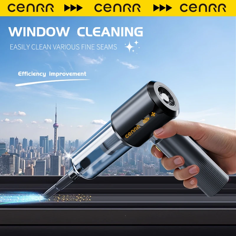 

CENRR новый светодиодный мощный автомобильный пылесос 7500 мАч беспроводной мини мощный портативный ручной автомобильный очиститель подарочная лампа пневматический пистолет