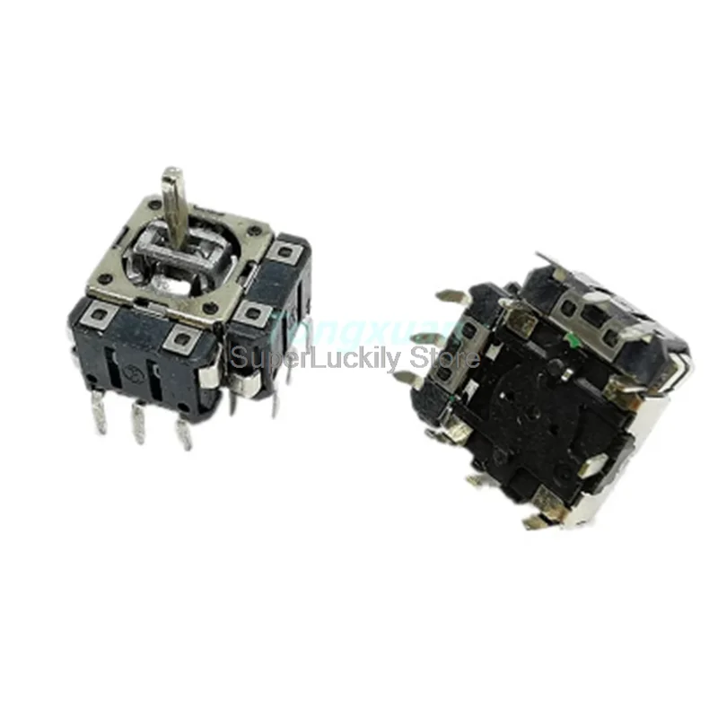 5pcs FJ06k-S potenziometro multifunzione con bilanciamento scorrevole B10k-1 con interruttore a pulsante a quattro direzioni