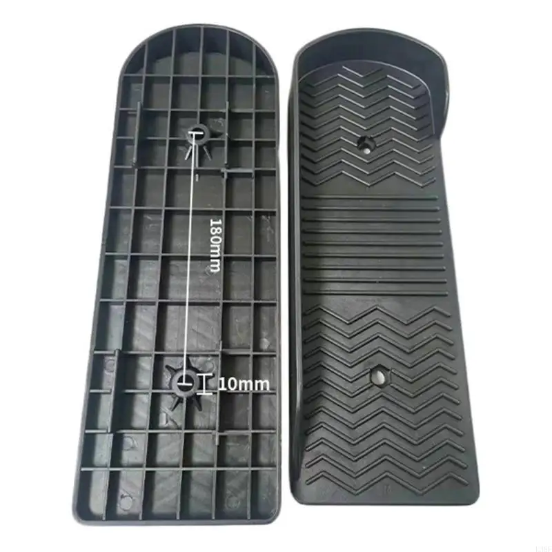 

L38F Lightweight Elliptical Trainer Foot Pedals Fitness Machine Foot Pedals with Nonslip Surfaces for Effective Home Workouts