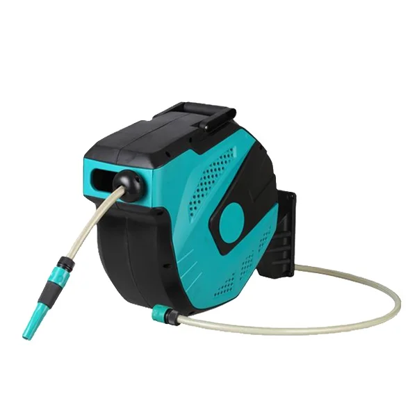 15+1.5M Auto Roll-up Retractable Water Hose Reel Garden Hose