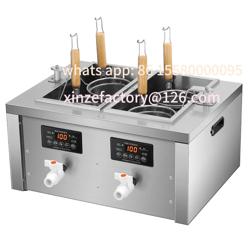

Customizable commercial stall electric heating noodle cooking stove lift