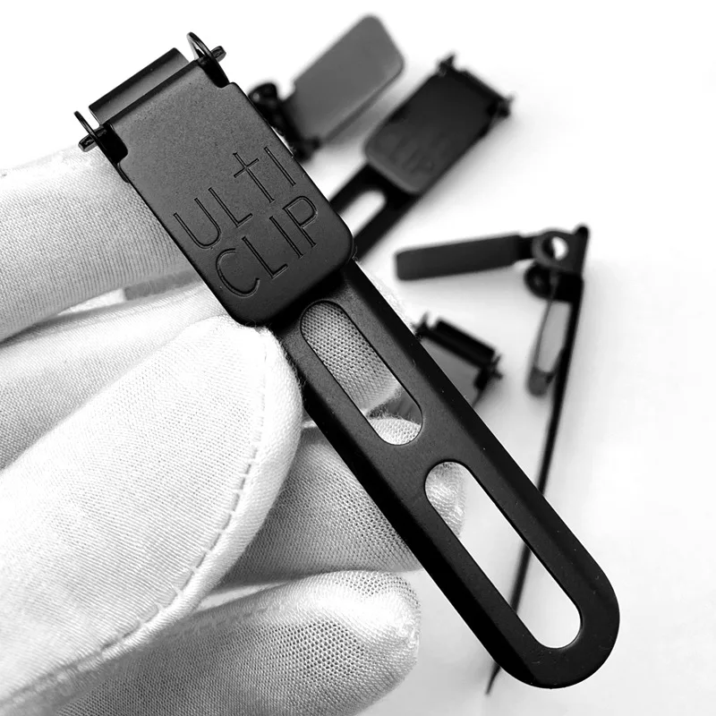 Ulticlip Sheath waist clip Scabbard Parts For Knife and holsters Belt Clip Loop With Screw Fits Applications Tool Part