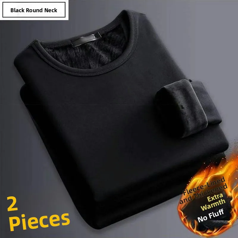 قميص رجالي بأكمام طويلة للعمل، مبطن بالصوف للشتاء، مقاس كبير، مناسب للعمل الشاق والارتداء اليومي، تصميم قياسي #5