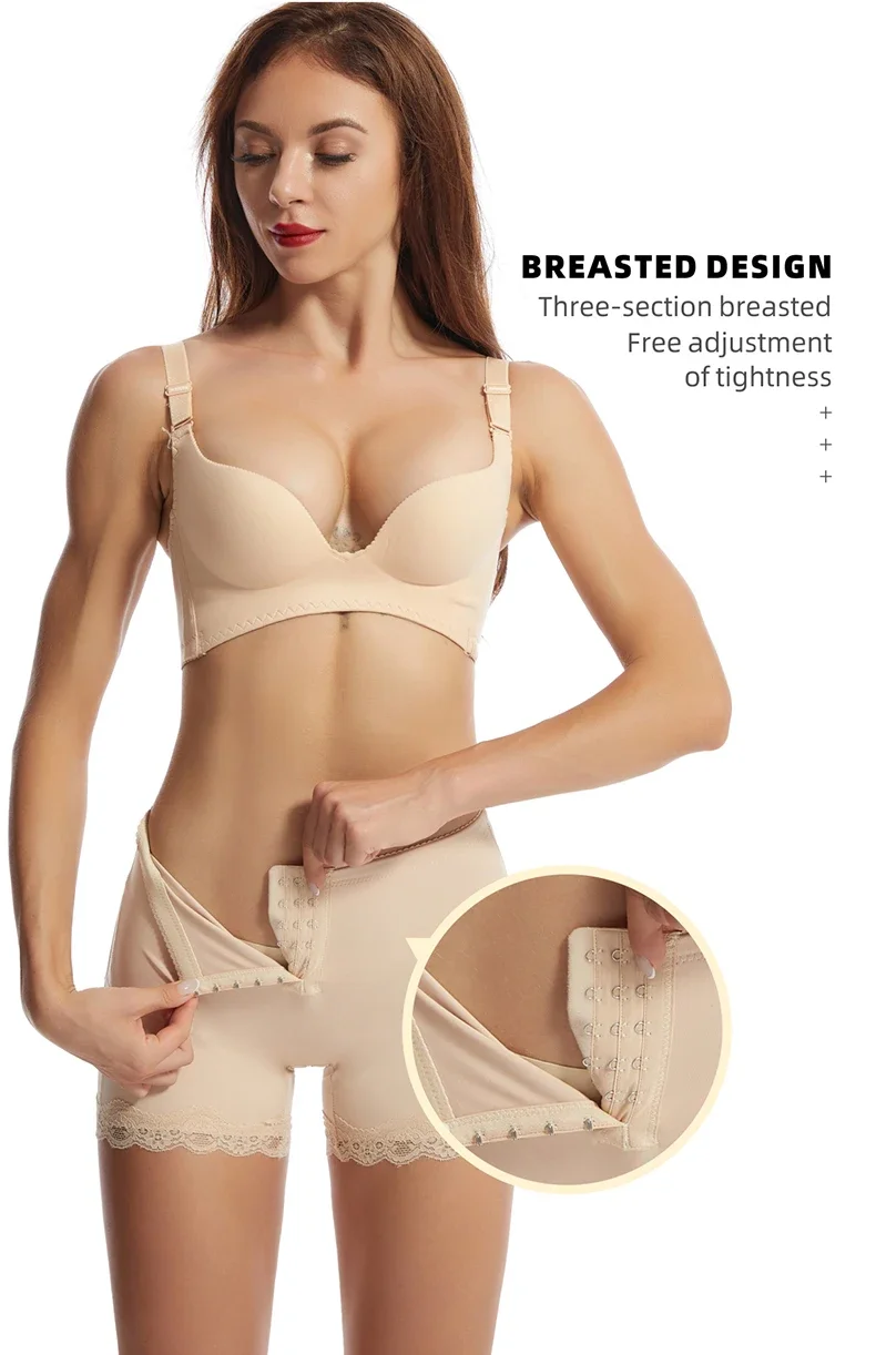 Frauen Butt Lifter Höschen Body Shaper Gesäß Offene Booty Shorts Unterwäsche Bauch-steuer Hüfte Enhancer Shapewear Ass Push-Up Panty – Detail 4