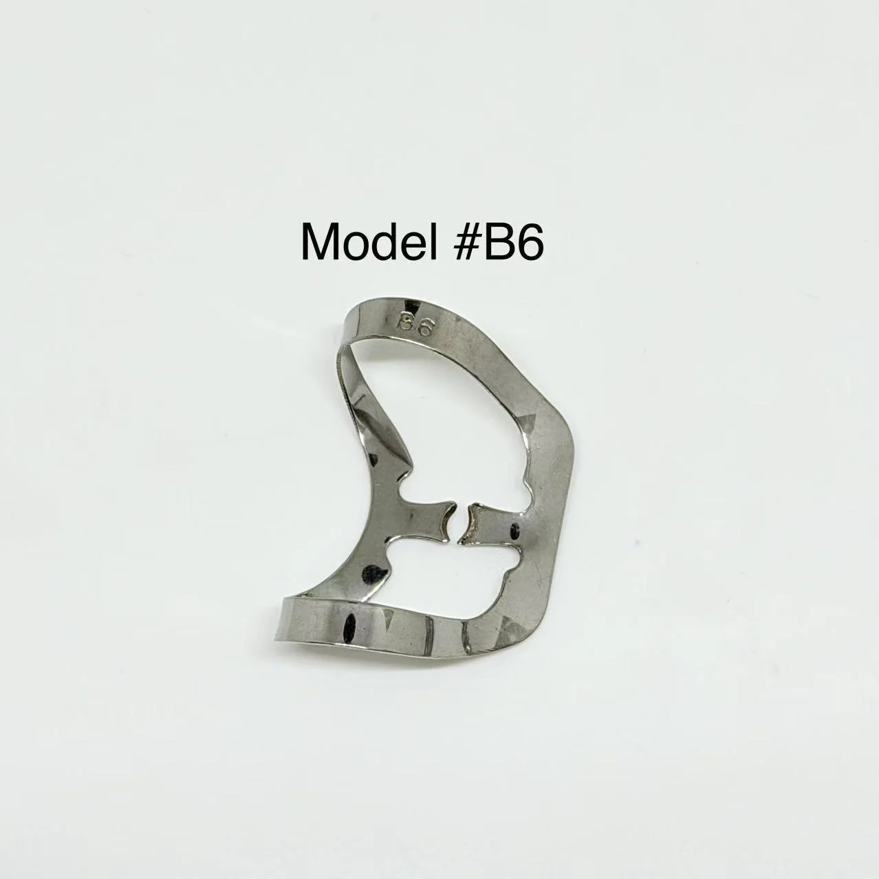 DENILK 1Pc Dental Rubber Dam Clamps Endodontic Restorative Barrier Clips Stainless Steel Frame Holder for Molar Teeth Dentistry