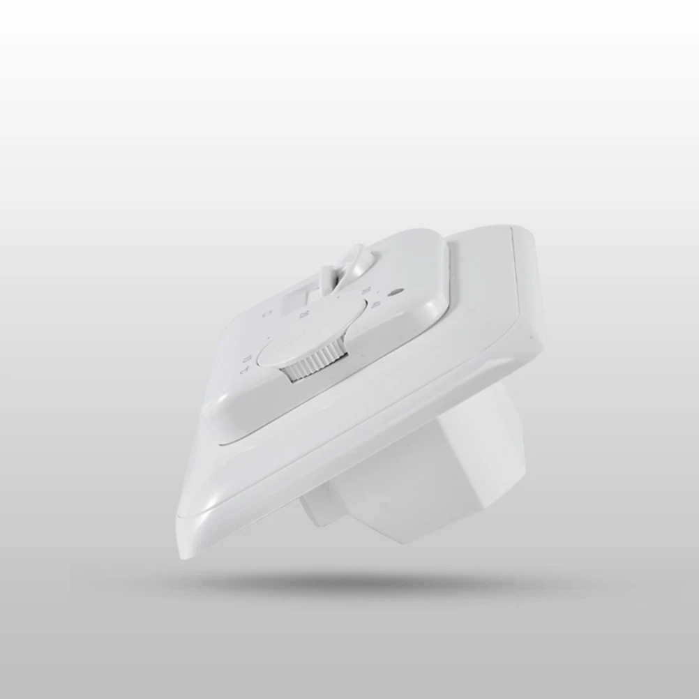 

16A Temperature Controller White Electric Floor Heating Sensor External Probe Room Thermostat Mechanical System