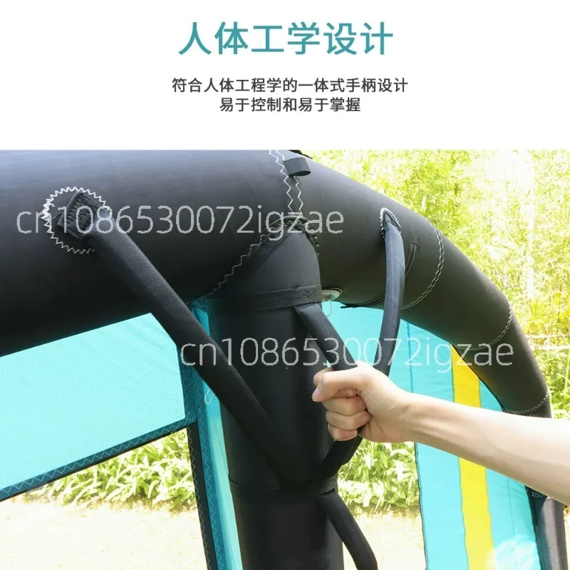 Portable Windsurfing Inflatable Wing 4㎡ Handheld Wing Foil Kite Surfing Inflatable Wing with Window For Outdoor Kitesurfing