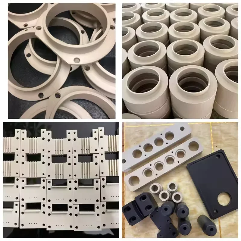 أجزاء بلاستيكية جديدة مخصصة للدقة باستخدام الحاسب الآلي من الألومنيوم/نظرة خاطفة/الحجر الاصطناعي/العملية البلاستيكية المعدنية المصنعة #4