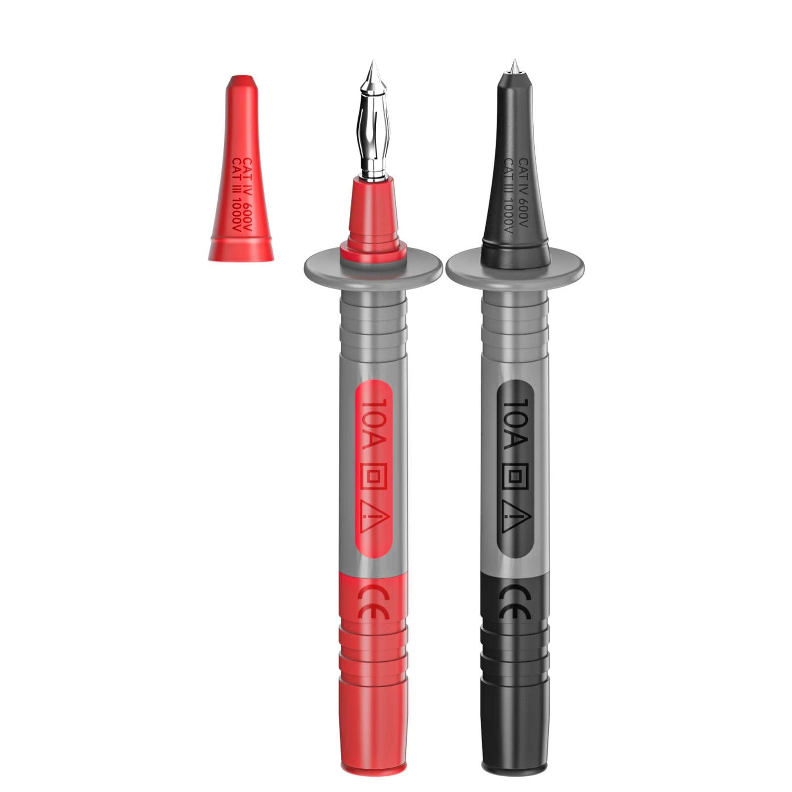 Multimeter Probes with 4mm Female Socket 1000V/10A with 4mm Banana Test Probes for Electrical Testing P30046