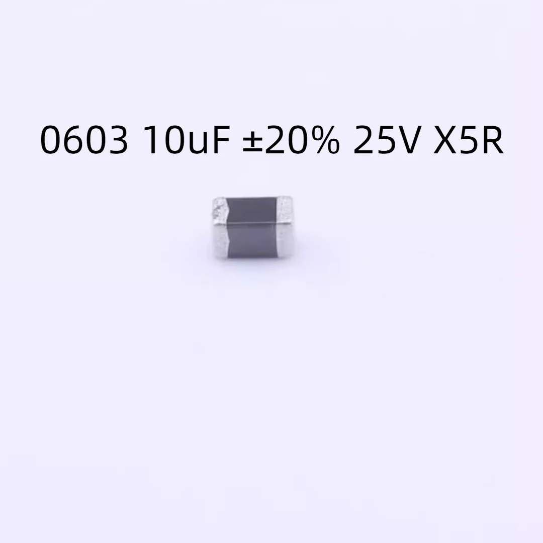 

4000 шт./лот C1608X5R1E106MT000E SMT емкость 0603 10uF ± 20% 25V X5R