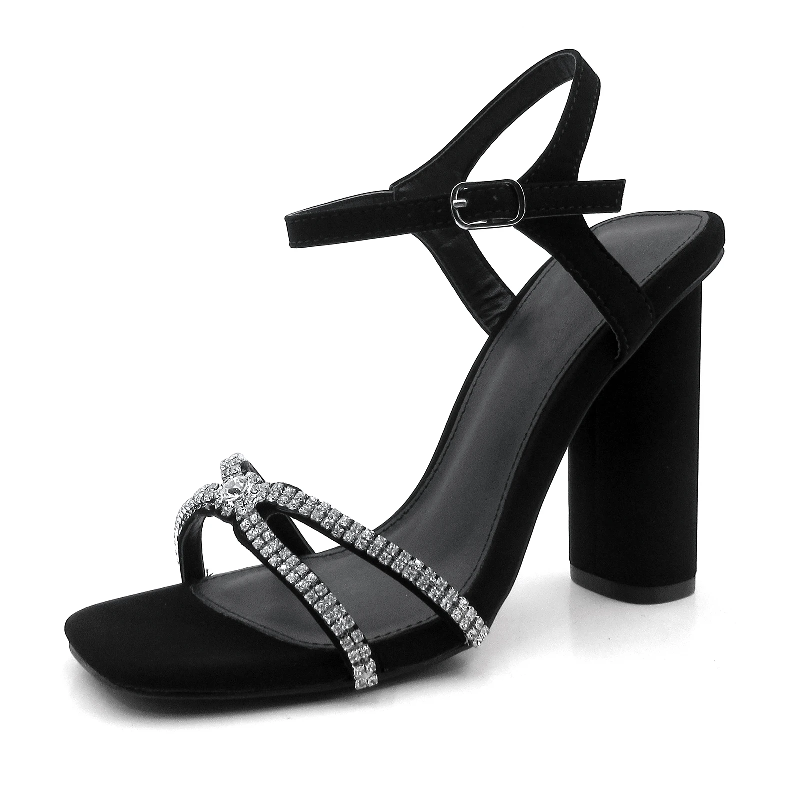 

Женские босоножки на высоком каблуке с искусственными бриллиантами, шлепанцы, свадебное платье, блестящие