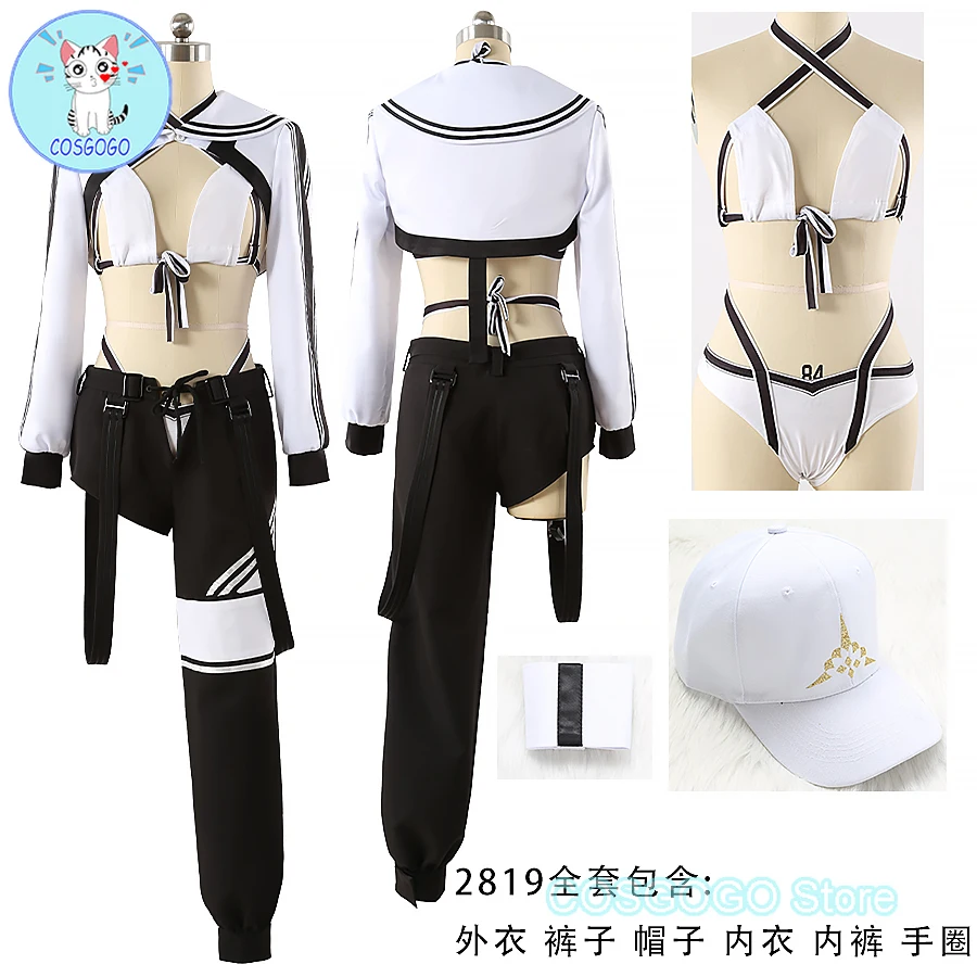 COSGOGO [Customized] Game FGO Altria Caster Cosplay Costume Swimsuit Initial Stage Halloween Outfits Women Men Sexy Underwear