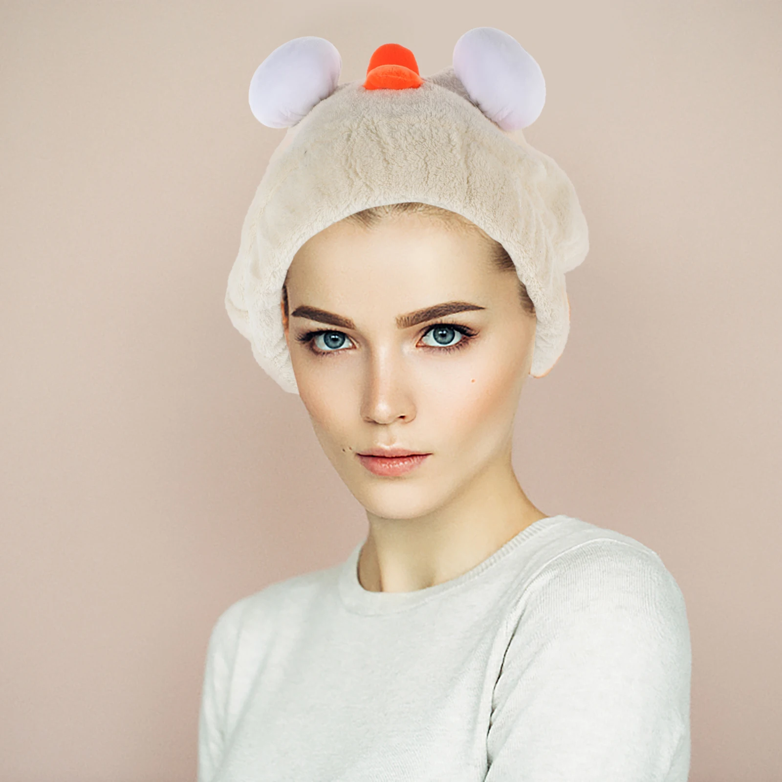 رائعتين الحيوانات الأليفة طباعة غطاء تجفيف الشعر منشفة عمامة لينة ماصة للشعر الرطب النساء غطاء رأس تصميم المحمولة