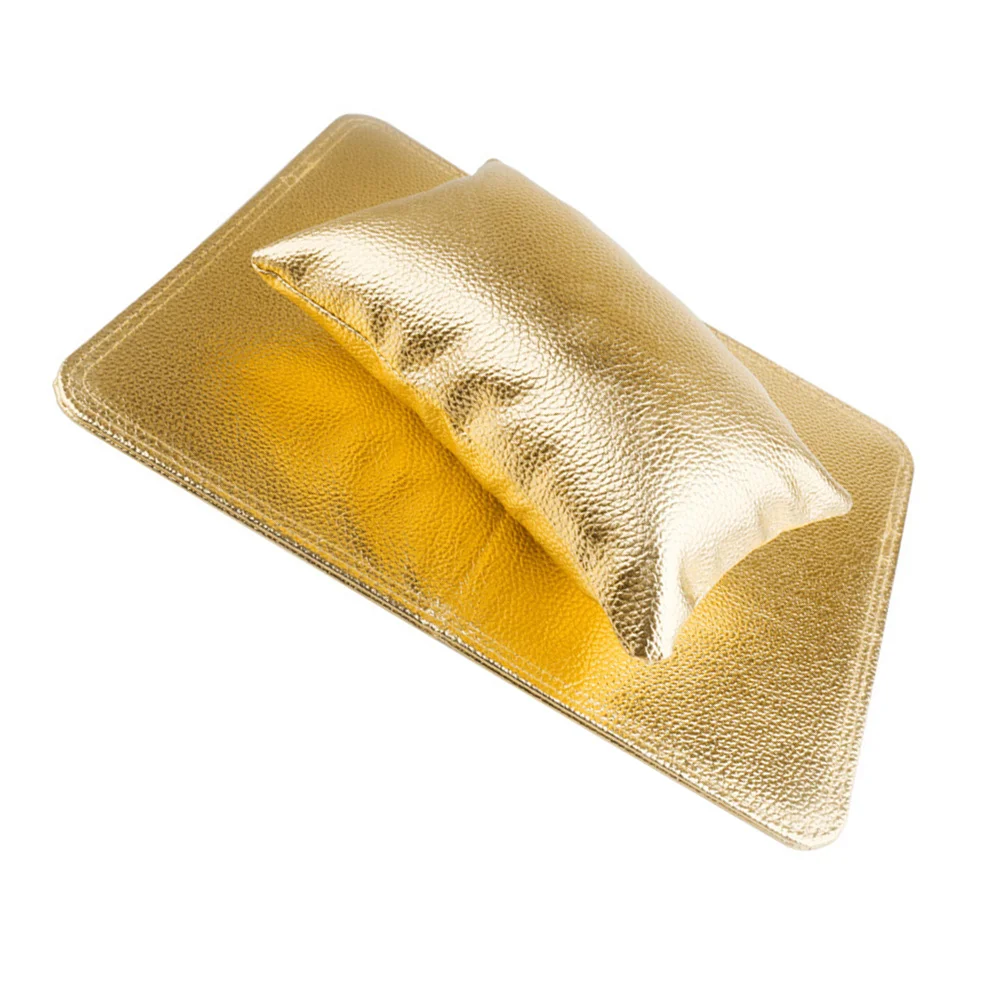 

1 комплект, модная подставка для рук, подушка премиум-класса из искусственной кожи для дизайна ногтей, маникюра, педикюра, устойчивый к пятнам коврик для домашнего салона, незаменимый