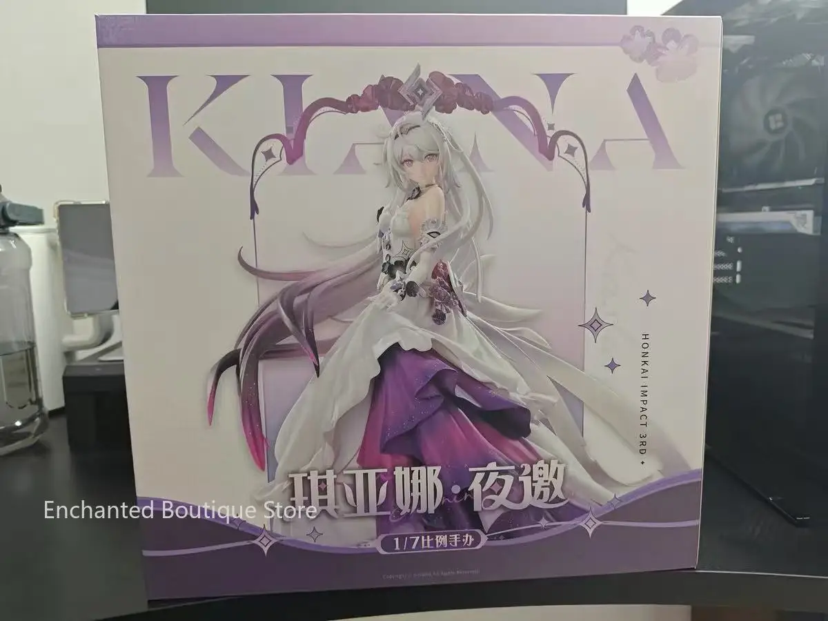 

In Stock Honkai Impact 3rd Kiana Night Invitation Ver.1/7 Figure Model Collection Toy Gift Anime Series Anime Figure Model Toy