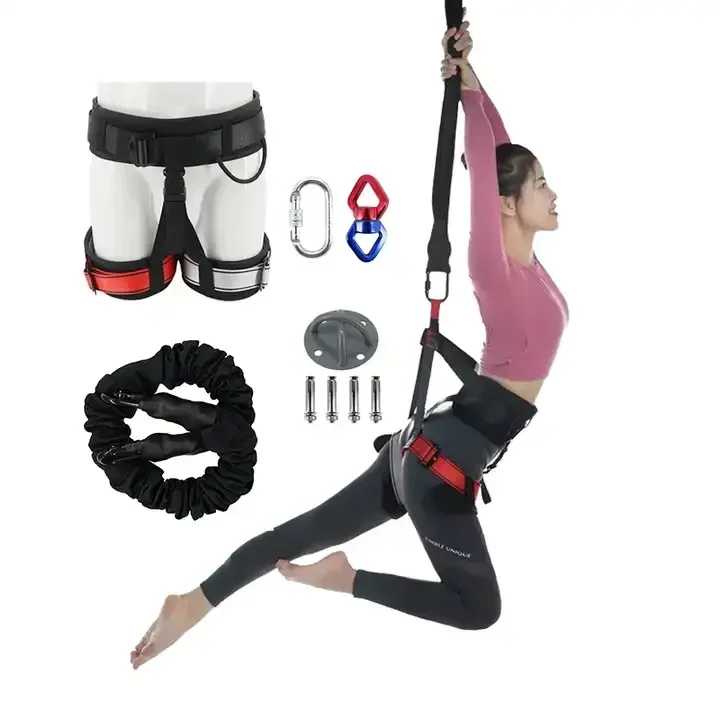 Bungee Dance Safety Climbing harness Workout Fitness Aerial Anti-gravity Yoga harness Resistance Band Home Gym Equipment