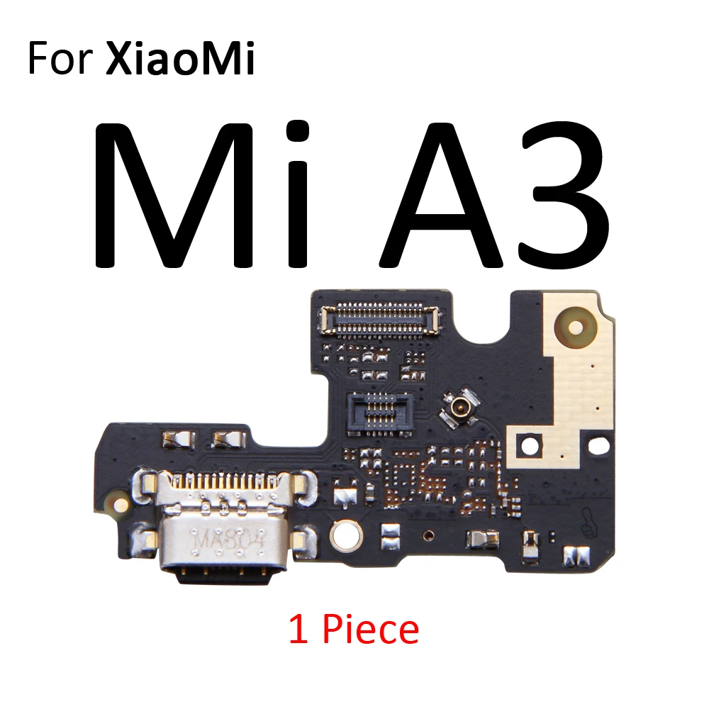 USB Charging Charger Dock Port Board With Mic Flex Cable For XiaoMi Mi 9T Pro 9 8 SE A3 A1 A2 Lite