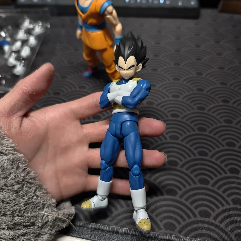 

Коллекционная аниме-фигурка Bandai Shfiguarts Dragon Ball HG Daima Son Goku Vegeta в наличии, для взрослых коллекционеров