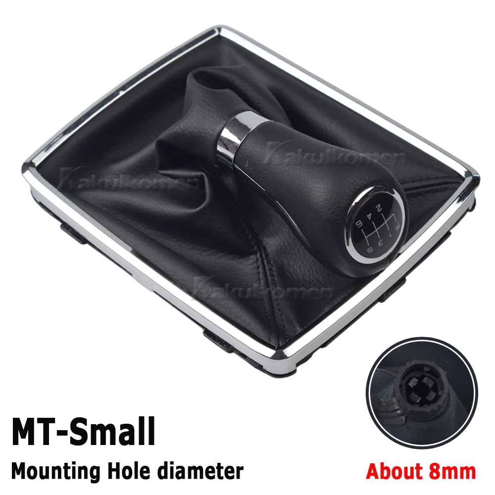 Autoteile 6-Gang-Schalthebelknauf mit PU-Ledermanschette für Mercedes Benz W204 C204 C63 C300 C250 W207 A207 W212 2008-2014 – Detail 7