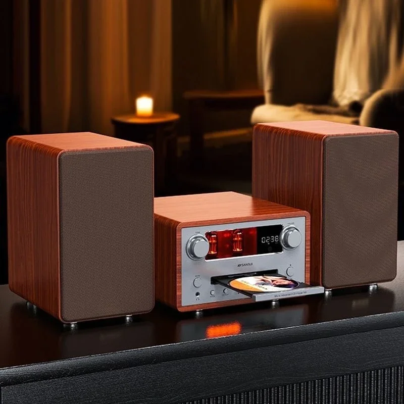 

Аудио-комплект для дома: настольная мини-колонка Hi-Fi с Bluetooth для аудиофилов