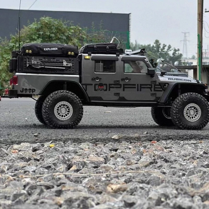 

EMO X4 1/8 Scale RTR RC Crawler 4WD Off Road With Front Rear Diff Lock Transmission Gearbox Light Kit Cross Country Kit