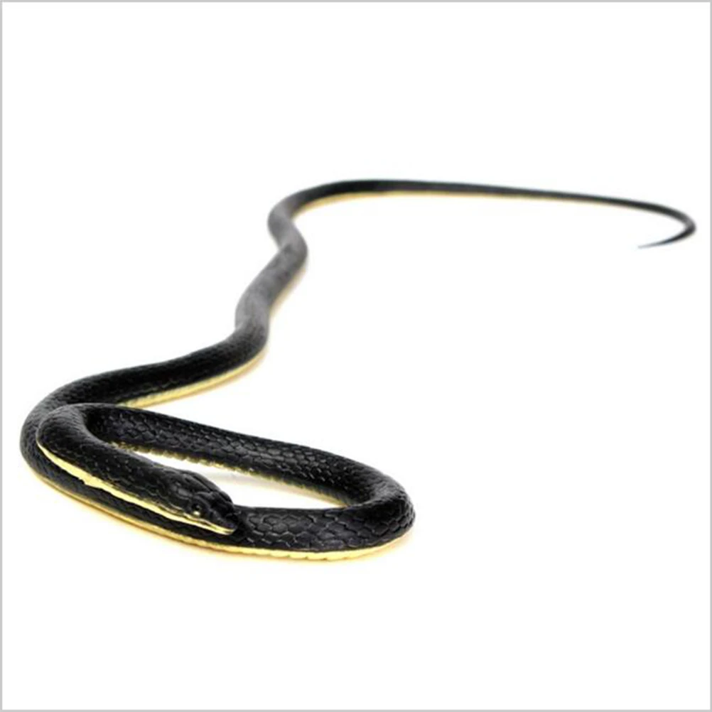 Brinquedo de Serpente de Borracha Macia Realista, Safari Garden Props, Prank Prank Gift, Novidade Gag Playing Jokes Brinquedos, Cerca de 130cm, 1Pc