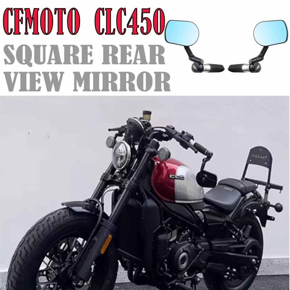 

Universal CNC Aluminum Folding Handle Bar End Rearview Mirror HD Anti Glare for CFmoto clc450 clc-450 450CLC Motorcycle Refittin