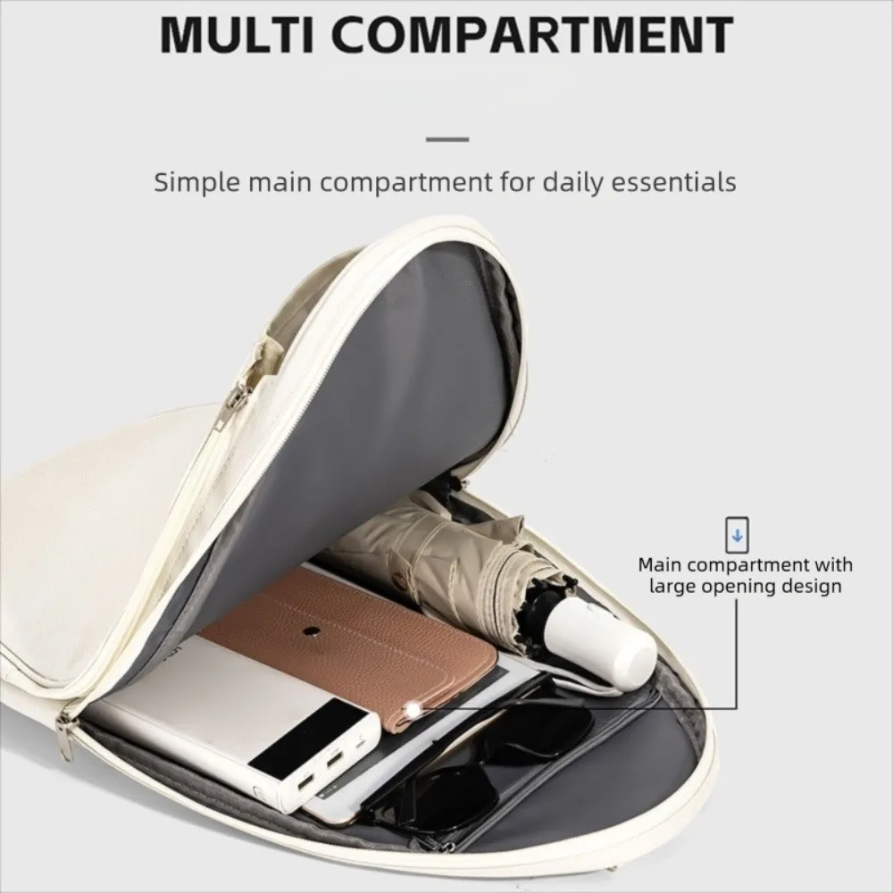 حقيبة تخزين تنس عصرية متعددة الوظائف بسعة كبيرة وحجمين حقيبة رياضية بلون سادة مقاومة للماء حقيبة محمولة للجنسين