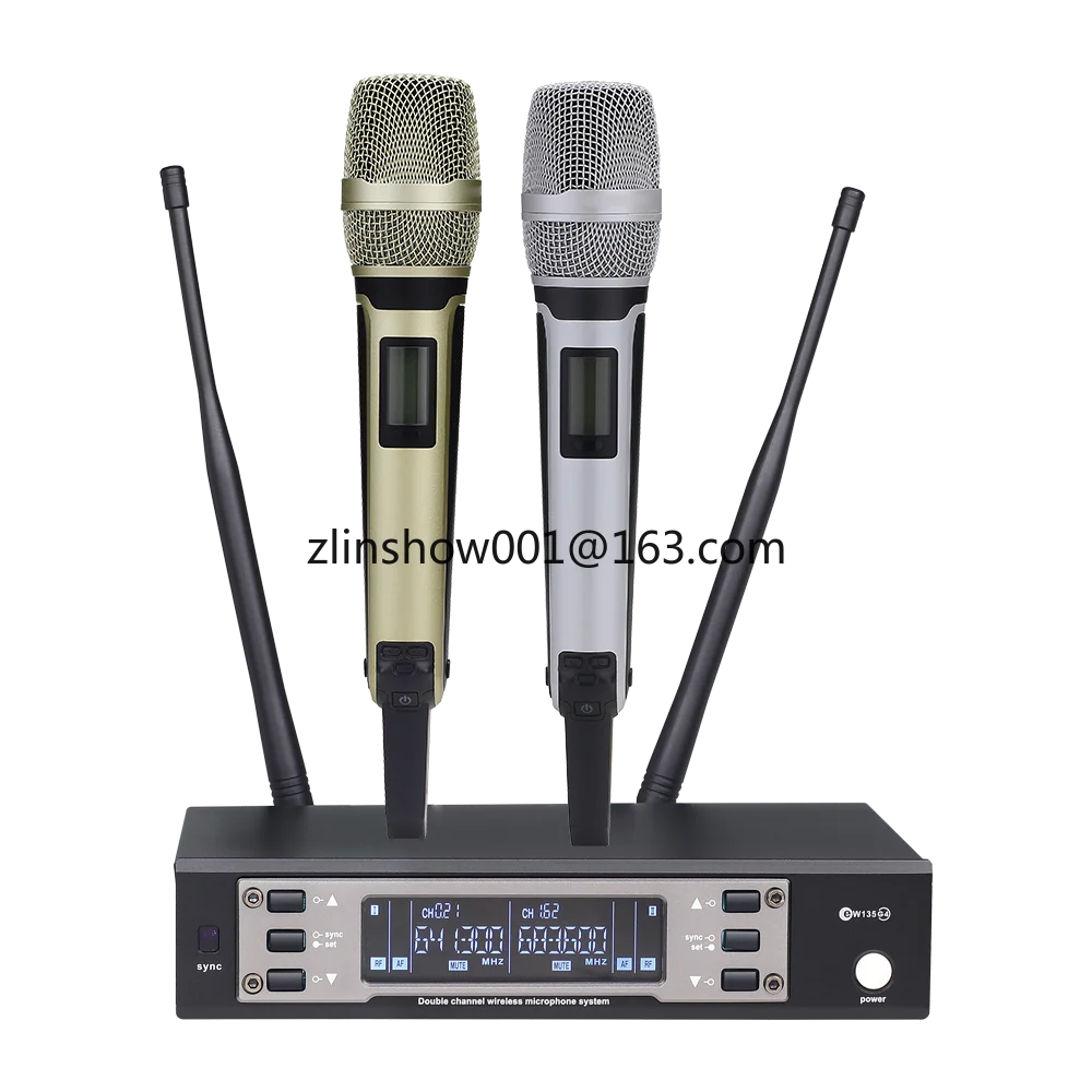 EW135G4 SKM9000 2 Channel Set System Dual Wireless Microphone Uhf Perform For The Stage