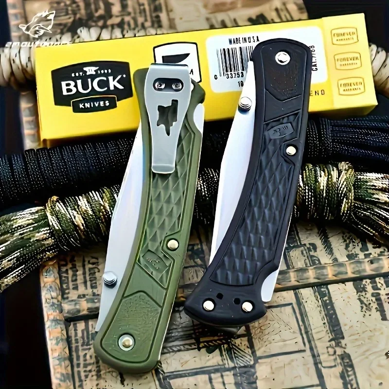 Multi-purpose BK 110 Slim Folding Pocket Knife Hunting Tactical Kitchen Outdoor Camping Barbecue Portable Fruit Multitools Knife